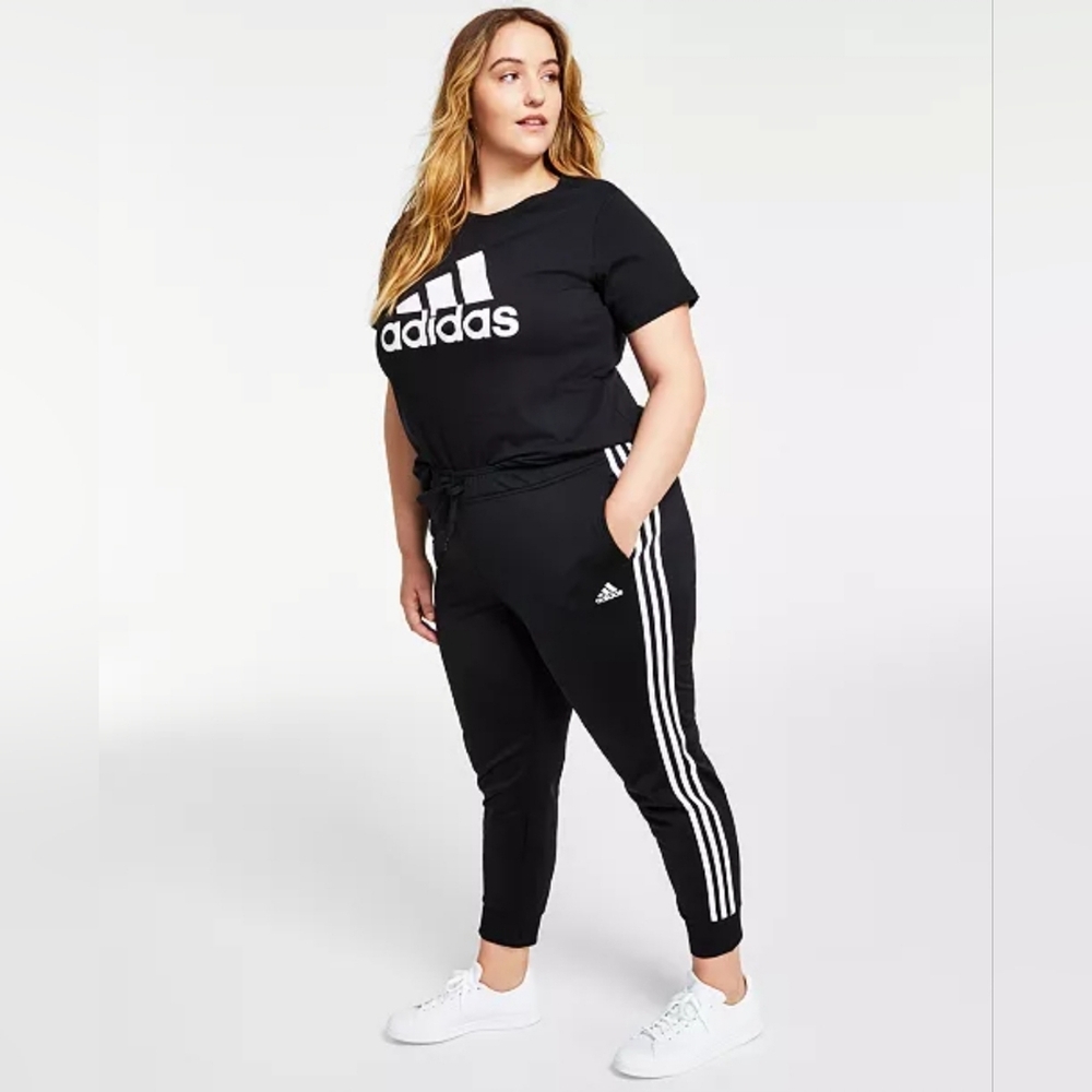 Women's Adidas Essentials Warm-Up Slim Tapered Track Pants Size 4X NWT